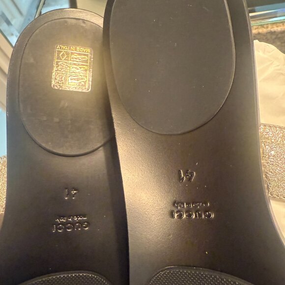 Women's Gucci Marmont Thong Sandals - Authentic, never worn - Picture 5 of 9